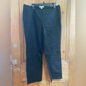Chico’s Black Cropped Ankle Pants 2.5 - Women's US 14